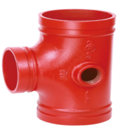 邁克溝槽管件_異徑三通，F(xiàn)IG#130D 