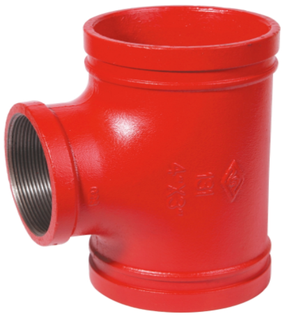 邁克溝槽管件_內絲三通,FIG#131R