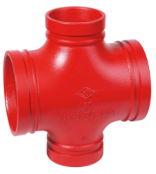 邁克溝槽管件_異徑四通，F(xiàn)IG#180R