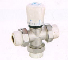 呂豐溫控閥_LF161 RPAP5暖氣三通閥