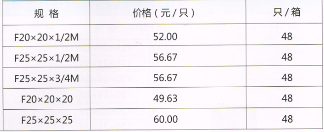 呂豐鋁塑管卡壓式_LF414鋁塑管卡壓式-F型三通規(guī)格與價格