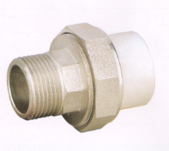 呂豐精品PP-R管件_LF667精品PPR-外絲活接直接