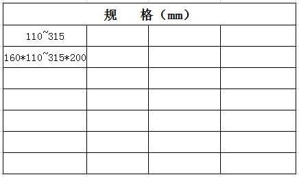 宏岳PVC_U柔性接口管件__二承一插三通 規格