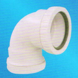 宏岳PVC_U消音管件__消音彎頭90°