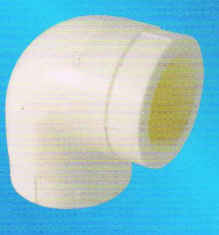 宏岳PP-R管材管件(白色、灰色、綠色)__90°彎頭