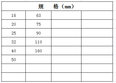 宏岳PP-R管材管件(白色、灰色、綠色)__45°彎頭規(guī)格