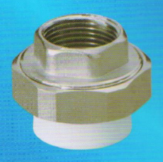 宏岳PP-R管材管件__內螺紋活接