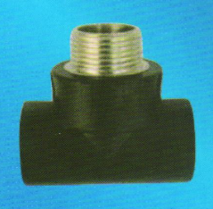 宏岳HDPE管件__外螺紋三通