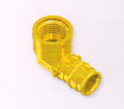  宏岳PE-Xa管材銅質快易管件__內螺紋彎頭