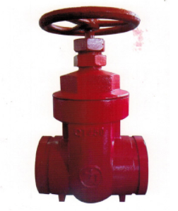 天津力字水暖閥門__溝槽式閘閥