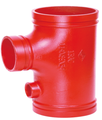 邁克溝槽管件_異徑三通,FIG#130C