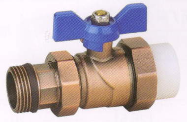 呂豐分水器閥門(mén)_LF232G PPR活接球閥(古銅)