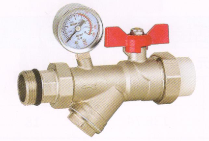 呂豐分水器閥門(mén)_LF226A PPR帶過(guò)濾器活接球閥