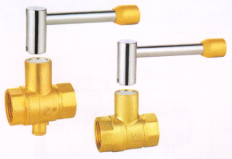 呂豐球閥_LF215(A)黃銅磁性鎖控球閥