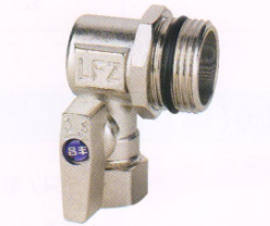 呂豐球閥_LF261末端單路分水器(左堵頭)