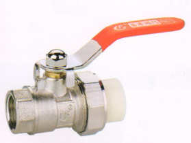 呂豐PP-R球閥_LF207內絲變PP-R熱熔活接球閥