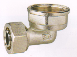 呂豐鋁塑管卡套式_LF308 鋁塑管卡套式-內(nèi)絲彎頭