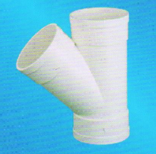 宏岳PVC_U排水管材管件__斜三通