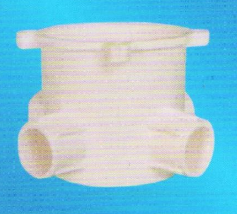 宏岳PVC_U阻燃管材管件__暗裝燈頭深型圓接線盒(四通)