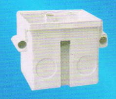 宏岳PVC_U阻燃管材管件__安裝開關方盒(帶穿筋)