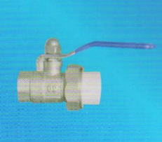 宏岳PP-R管材管件__內螺紋單活接球閥