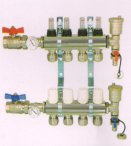 宏岳分集水器系列_直視可視流量分集水器