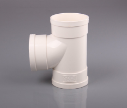 寶路七星PVC排水管管件__順水三通