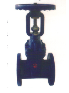 天津力字水暖閥門__ Z41X明桿橡膠閘閥