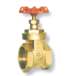 天津力字水暖閥門__ 黃銅閘閥(壓鑄)