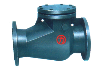 天津力字水暖閥門__ 鐵制旋啟式止回閥