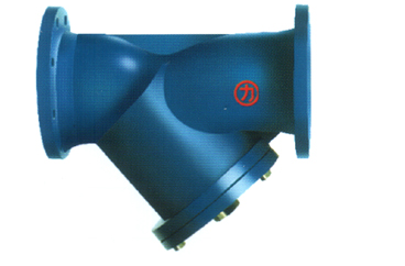 天津力字水暖閥門__GL41-16 Y型法蘭過濾器